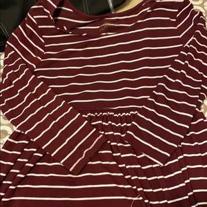 Long sleeve t-shirt dress